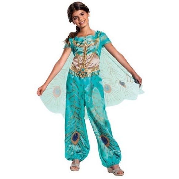 Disney Aladdin Jasmine Girls Costume Small